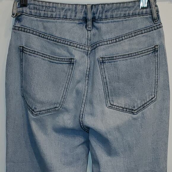 Pacsun Light Washed High Rise Mom Jeans Size 24 - Picture 9 of 9